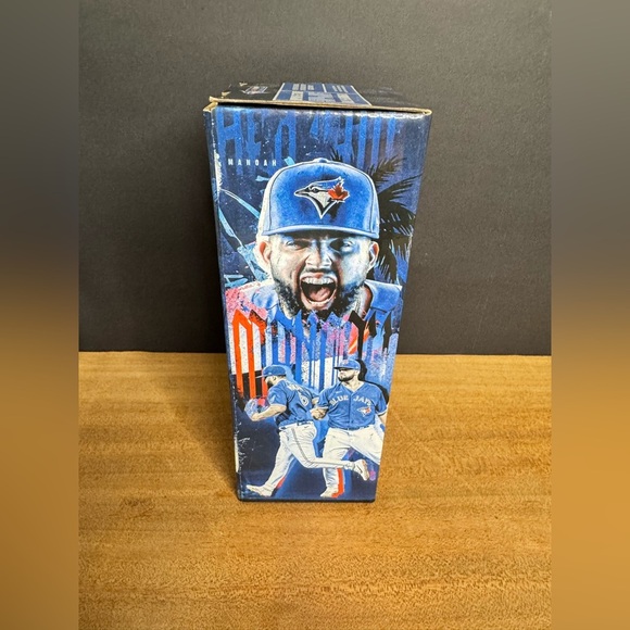 NIB Limited Edition Alek Manoah Toronto Blue Jays Pitcher SGA 05/14 Bobblehead - Picture 4 of 5